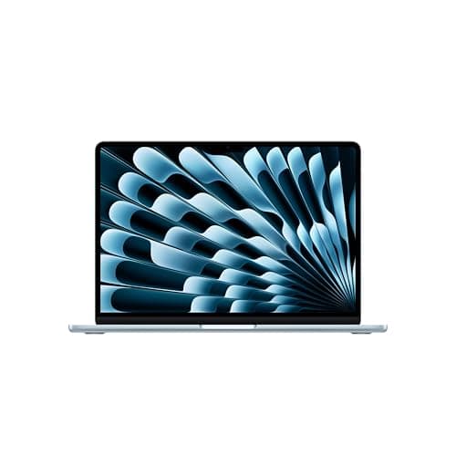 Image of Apple MacBook Air 13-inch Laptop M5 chip with 10-core CPU and 10-core GPU: Built for AI, 13.6-inch Liquid Retina Display, 24GB Unified Memory, 1TB SSD, 12MP Center Stage, Touch ID, Wi-Fi 7; Sky Blue