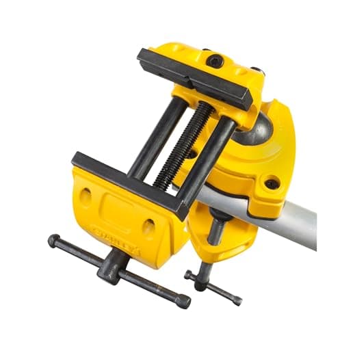 Image of STANLEY MAXSTEEL Multi Angle Vice, Yellow/Black, 1-83-069