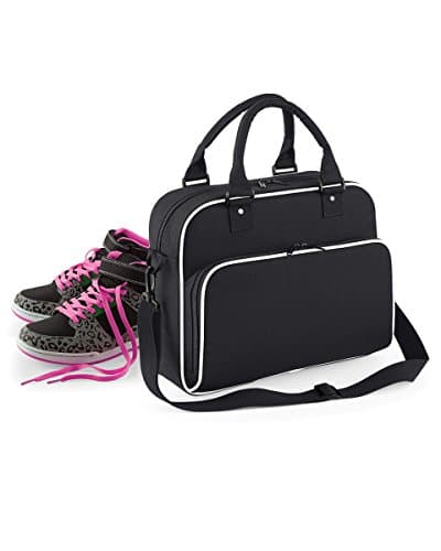 Image of Bagbase Compact Dance Bag Colour=Black/White Size=O/S