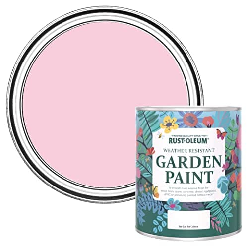 Image of Rust-Oleum Pink Mould Resistant Garden Paint in Matt Finish - My Husband Said No 750ML (SHDRCT860)