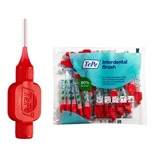 Image of TePe Interdental Brushes Original Red 0.5 mm, Pack of 25