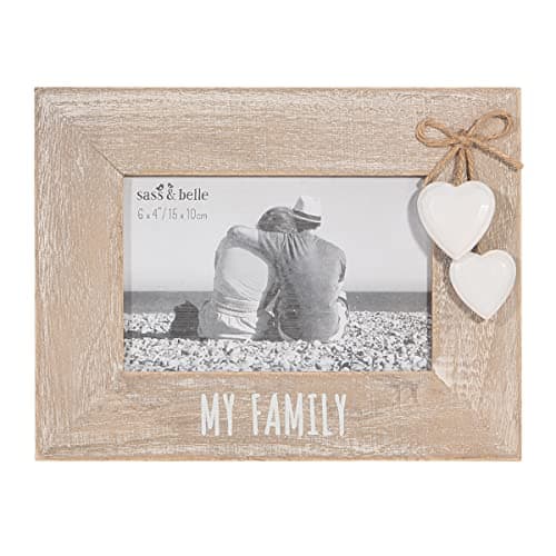 Image of Sass & Belle My Family Heart Frame
