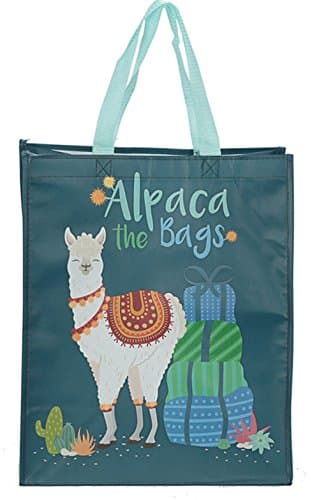 Image of Puckator Alpaca the Bags Design Reusable Shopping Bag, NWBAG43