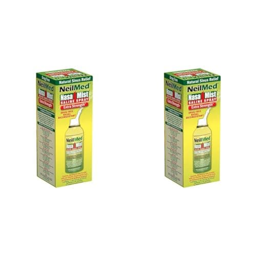 Image of NeilMed NasaMist Hypertonic Saline Spray (Pack of 2)