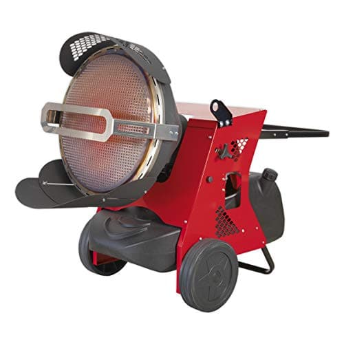 Image of Sealey Ir55 Infrared Paraffin Kerosene And Diesel Heater 42.7/45.5Kw 230V