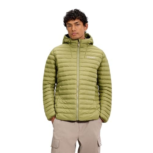 Image of Berghaus Men's Vaskye Synthetic Insulated Jacket | Extra Warm | Durable Coat | Puffer Jacket | Lightweight Design Insulated Jacket, Green, L