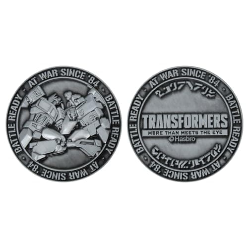 Image of Transformers Limited Edition Collectible Coin | Officially Licensed, Double-Sided Embossed, Individually Numbered, 38mm Display Pack (9,995 Worldwide)