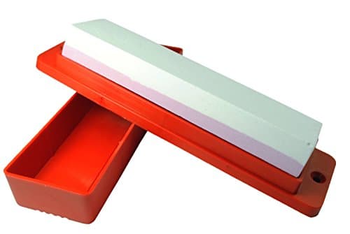 Image of Linic Products UK Made, Oilstone Storage Box and Sharpening Stone. (W3330) Free UK Postage