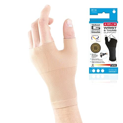 Image of Neo-G Wrist and Thumb Support for Arthritis, Joint Pain, Tendonitis, Sprain, Hand Instability - Wrist Support for Sports, Daily Wear – Wrist Brace Compression Hand Support - M - Beige