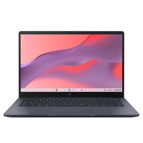 Image of ASUS Chromebook 14 CX1405CTA Laptop | 14.0" Full HD Screen | Intel Celeron N50 Processor | 4GB RAM | 64GB eMMC | Google Chrome OS