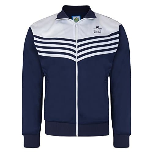 Image of Tottenham Hotspurs Admiral 1976 Club Track Jacket Navy/White Small