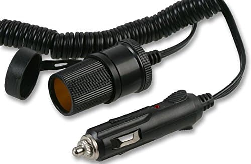 Image of 9' 12v Flexible Extension Socket & Lead With Led Indicator (2.75m)