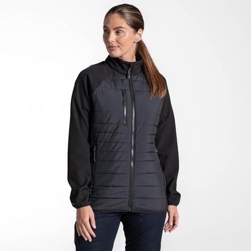 Image of Craghoppers Womens Expert Compress Lite Hybrid Jacket, Black, 16 EU