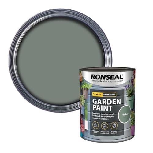 Image of Ronseal RSLGPW750 GPW750 Garden Paint Willow750ml, Willow, 750 ml