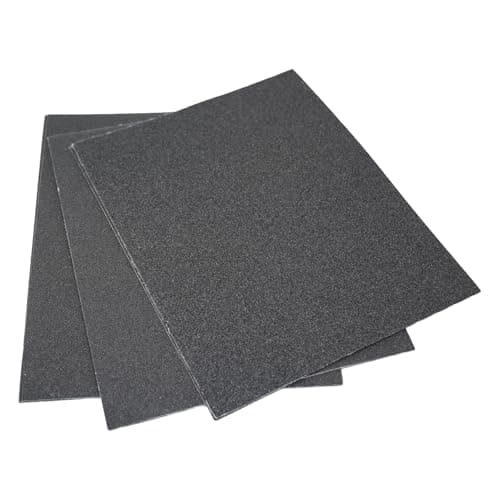 Image of Dapetz ® 10 PC Emery Cloth Sanding Sheets 60/100/150 Grit for Wood, Metal, Maintenance, Deburring, and Polishing - Fine, Medium, Coarse Sandpaper 230mm x 280mm