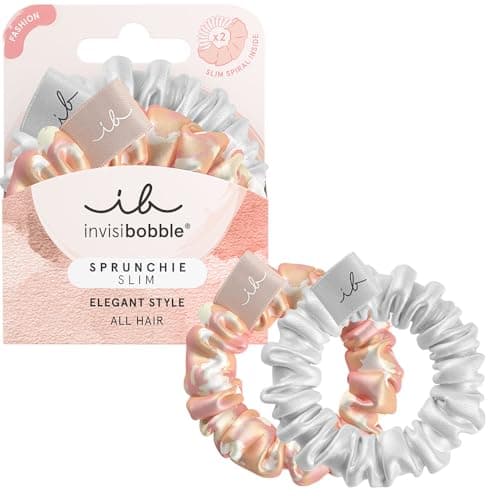 Image of INVISIBOBBLE IB-SPSL-PA-3-1007 Sprunchie Slim Bella Chrome for DIYers & Professionals, Built for Repair, Installation and Workshop tasks