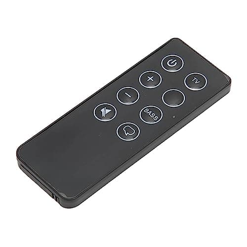 Image of Universal Remote Controller Replacement for Soundbar with Simple Operation, Ergonomic Design, and Durable Material, Compatible for Soundbar Series II and TV Speakers