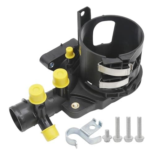 Image of Hoypeyfiy A6512006000 Water Outlet Fuel Filter Housing Replacement for Mercedes-benz C E S Class Vito Sprinter 2500 3500 E250 GLE GLK ML 250 A6512003900 6512000456 6512001056 6512001556 6512001656