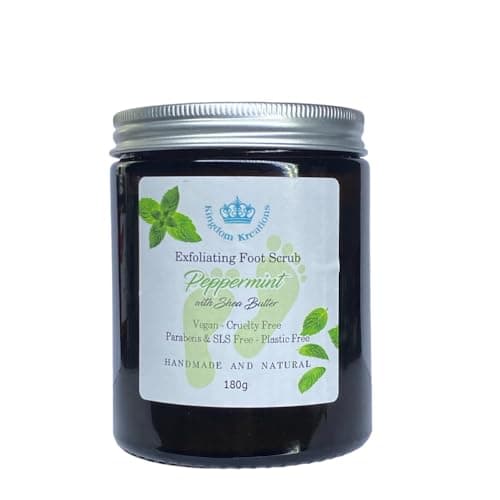 Image of Peppermint Exfoliating Foot Scrub with Pumice