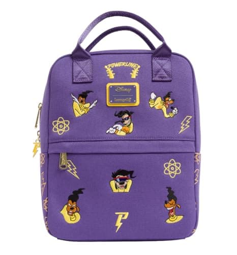 Image of Loungefly Backpacks Disney A Goofy Movie Powerline Mini Backpack Blue
