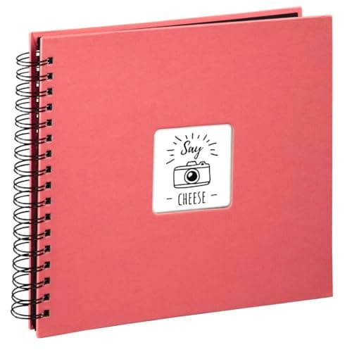 Image of Hama 2556 Fine Art´ Spiral Album, 28 x 24 cm, 50 Black Pages | Flamingo