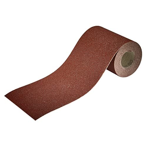 Image of wolfcraft Easy-Fix Sandpaper Roll for Wood/Metal, 4 m x 115 mm, grain 60 I 1739000