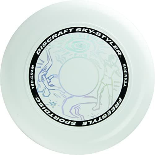 Image of Discraft 160 Gram White Sky Styler Sport Disc