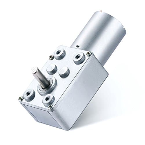 Image of Greartisan DC 12V 250RPM Turbo Worm Geared Motor High Torque Turbine Worm Gear Box Reduction Motor 6mm Shaft JSX40-370