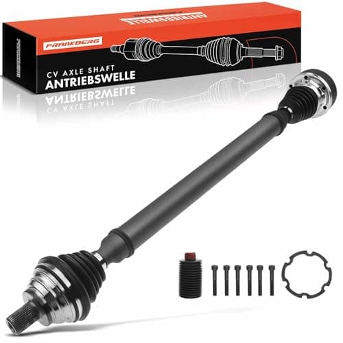 Image of Frankberg Joint Kit Drive Shaft CV Joint Kit Mitout ABS Ring Front Axle Right Compatible with A3 8P1 Q2 GAB GAG Altea 5P1 Octavi.a II 1Z3 Golf Plus 521 5M1 Passa.t 3C2 Replace# 1K0407452GX
