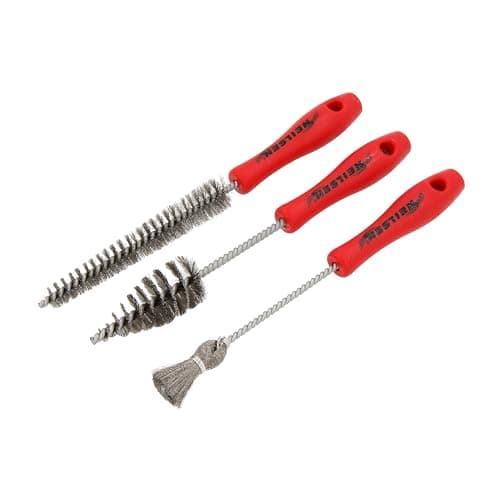 Image of Neilsen CT5908 Diesel Injector Bore Sleeve Cleaning Set - 3-Piece Brush Kit for Diesel Injector Maintenance and Cleaning