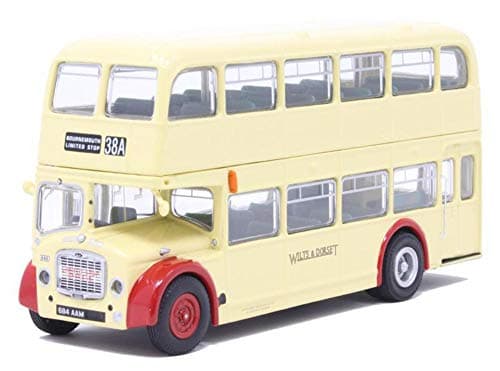 Image of Corgi Diecast Model Vehicles - OM40821A Bristol Lodekka Wilts and Dorset 38A Salisbury Limited Stop, Men & Women Souvenir Gifts from UK -Toy Bus Models for Boys, Gift for Motor Enthusiasts