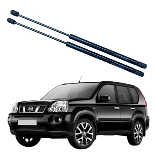 Image of MOXSTRUTS, 2x Rear Tailgate Boot Gas Spring Struts For NISSAN X-TRAIL (T31)(2007-2014), Lift Support System 560 (N) 580mm