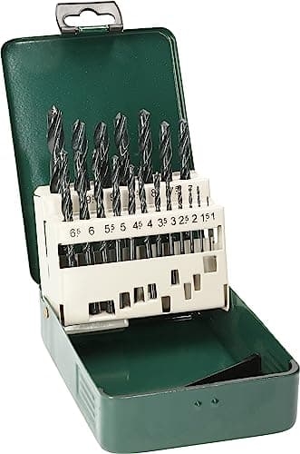 Image of Bosch 19 pcs. HSS-R Metal Drill Bit Set (for Metal, Ø 1-10 mm, Accessory Drill Driver)