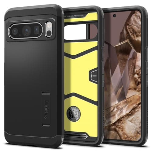 Image of Spigen Tough Armor Case Compatible with Google Pixel 8 Pro - Black