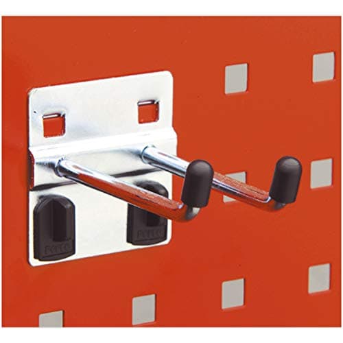 Image of Sealey Tts20 Double Prong Hook 6 X 25Mm Angled End Pack of 5