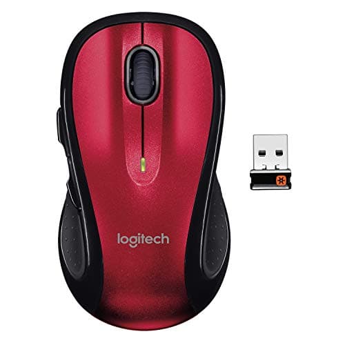 Image of Logitech M510 mouse (bluetooth, pressed buttons, wheels, laser, pc/laptop, purple)