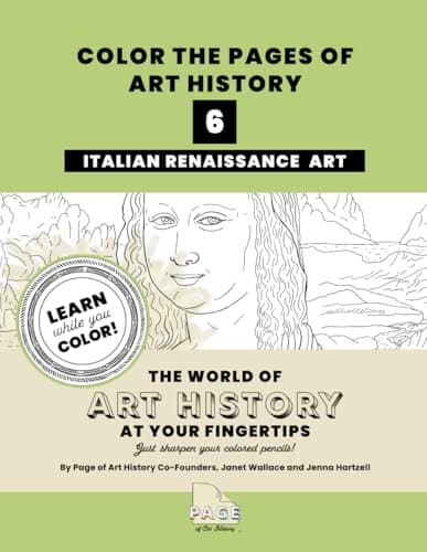 Image of Italian Renaissance Art Coloring Book (Color the Pages of Art History)