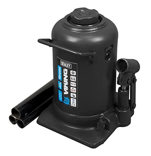 Image of Sealey 12 Tonne Bottle Jack with Telescopic Ram - PTBJ12S