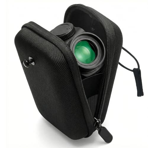 Image of Golf Rangefinder Hard Shell Case, Universal Hard Golf Rangefinder Case Protective EVA Carry Bag for Most Rangefinders Black