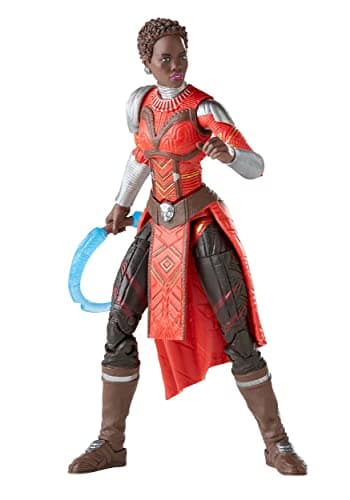 Image of Marvel Hasbro Legends Series Black Panther Legacy Collection, 15cm Nakia Collection Figure and 2 Accessories, Multicolor (F5974)