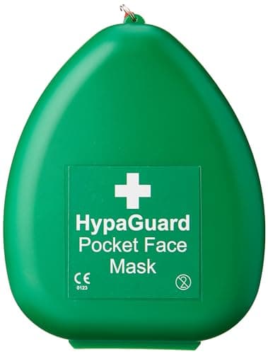 Image of Safety First Aid Group HypaGuard Pocket CPR Face Mask Resuscitation