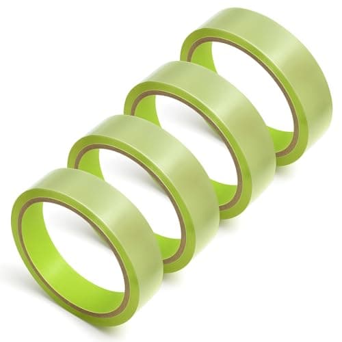 Image of Besto Pack of 4 Zero Plastic Cellotape for Packing | Clear Wrapping Tape for Presents | 24mm X 30m Cello Tape with Plant-Based Packaging | Perfect for Household Objects & Sticking Envelopes or Cards