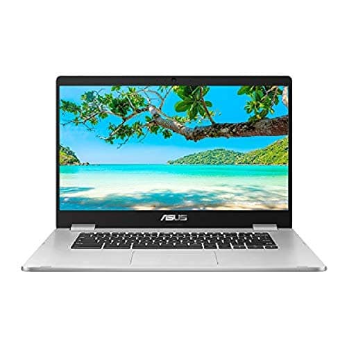 Image of ASUS 15.6" ChromeBook C523NA (Intel Celeron N3350, 4 GB RAM, 64 GB eMMC, Chrome OS), Silver