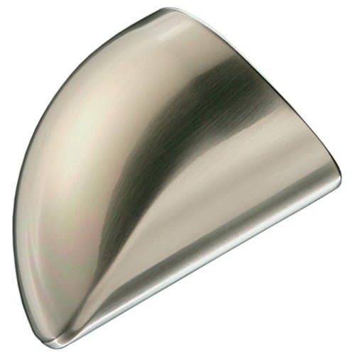 Image of Richard Burbidge Fusion Handrail End Cap in Brushed Nickel to fit 54mm Diameter