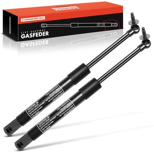Image of Frankberg 2x Gas Strut Tailgate Window Left And Right Compatible With Grand Cherokee WJ/WG All Engine SUV 1999-2004 Replace# 55136761AA