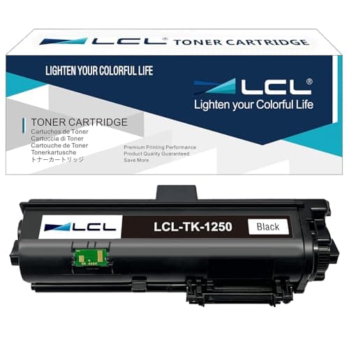 Image of LCL TK-1250 Toner Cartridge Replacement for Kyocera TK1250 TK-1250 Compatible with Kyocera Ecosys PA3500x PA3500wx MA3500x MA3500fx MA3501wfx (1Black)