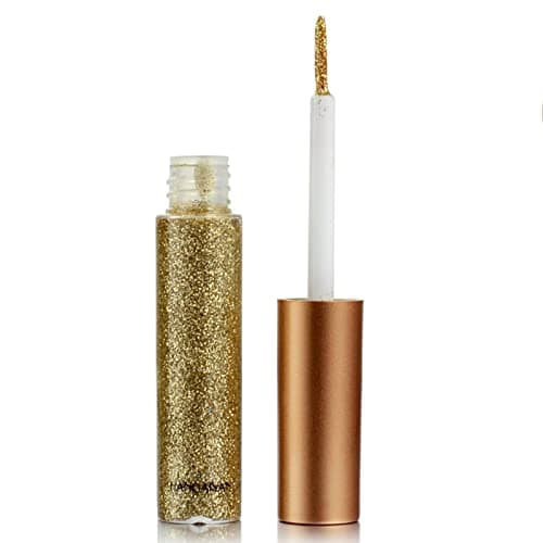 Image of Waterproof Glitter Eyeliner Liquid - Long-Lasting Silver, Gold, Pink & Green