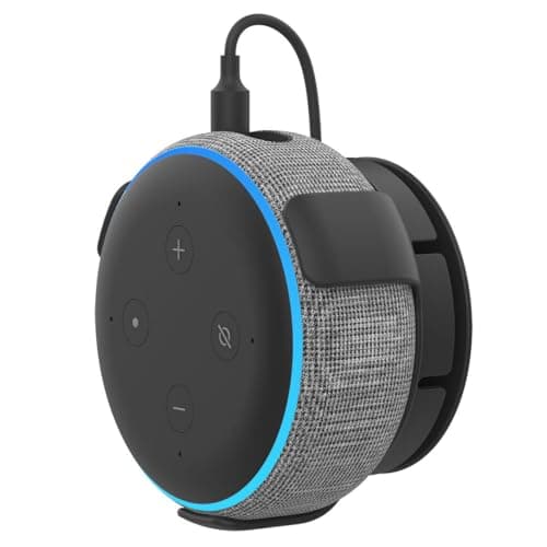 Image of EWIGE Wall Mount for Dot 3rd Gen & Google Nest mini/Home Mini,Wall Holder with Cable Management Screw Mounting