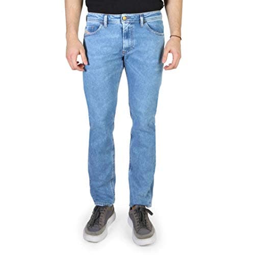 Image of Diesel Men's Thommer 087AR Slim Jeans - Light Blue 36R