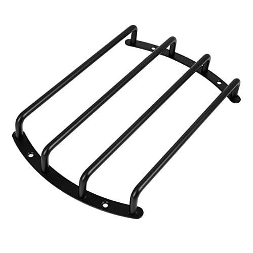 Image of X AUTOHAUX Universal 8" 4-Bar Metal Car Auto Bar Grille Subwoofer Speaker Grill